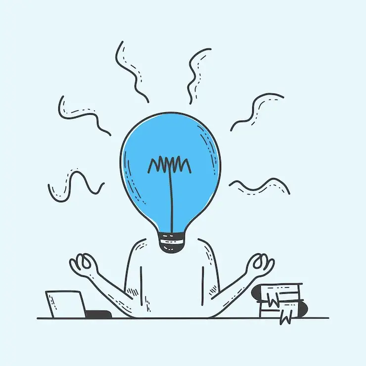 illustration of learning to think
